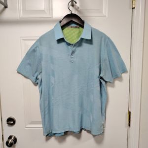 Raffi Linea Uomo Italy Men's Casual Shirt Blue/Yellow XL